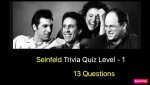 Seinfeld Quiz 1