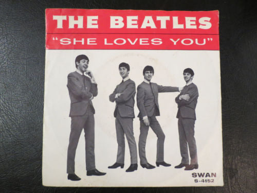 September 16, 1963 - “She Loves You” by The Beatles was released by the tiny American label Swan Records in the US