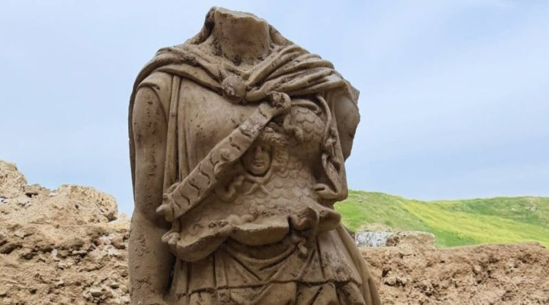 2-Meter Athena Statue Discovered in Laodicea Ancient City